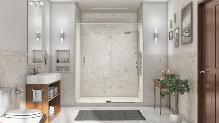 contact tub-to-shower conversion
